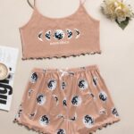 Moon Pyjama 2 pieces set / size: 40/42