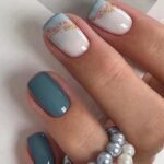 Galaxy Nails - 24 pcs + lime  + colle