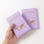 Purple Passport Cover