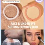 SHEGLAM Face & Under Eye Setting Powder Duo (Toasted Almond)