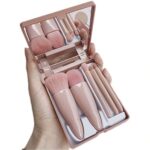 Mini Mirror & Brushes Pack - Portable
