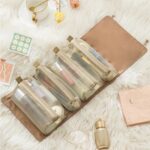 4 in one Makeup & Toiletries Bag - Beige