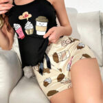 Coffee PJ Set size 40/42